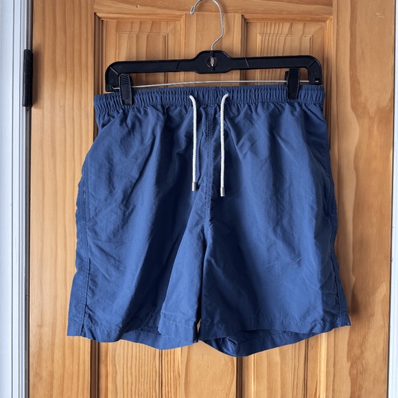Solid & Striped Swim Shorts - Picture 1 of 3